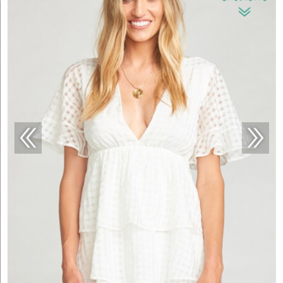 Show me your Mumu white dress (never worn) - Picture 3 of 3
